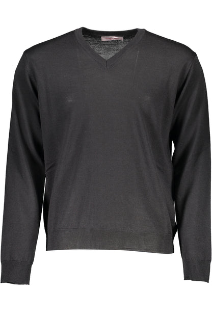 ROMEO GIGLI SCHWARZER HERRENPULLOVER