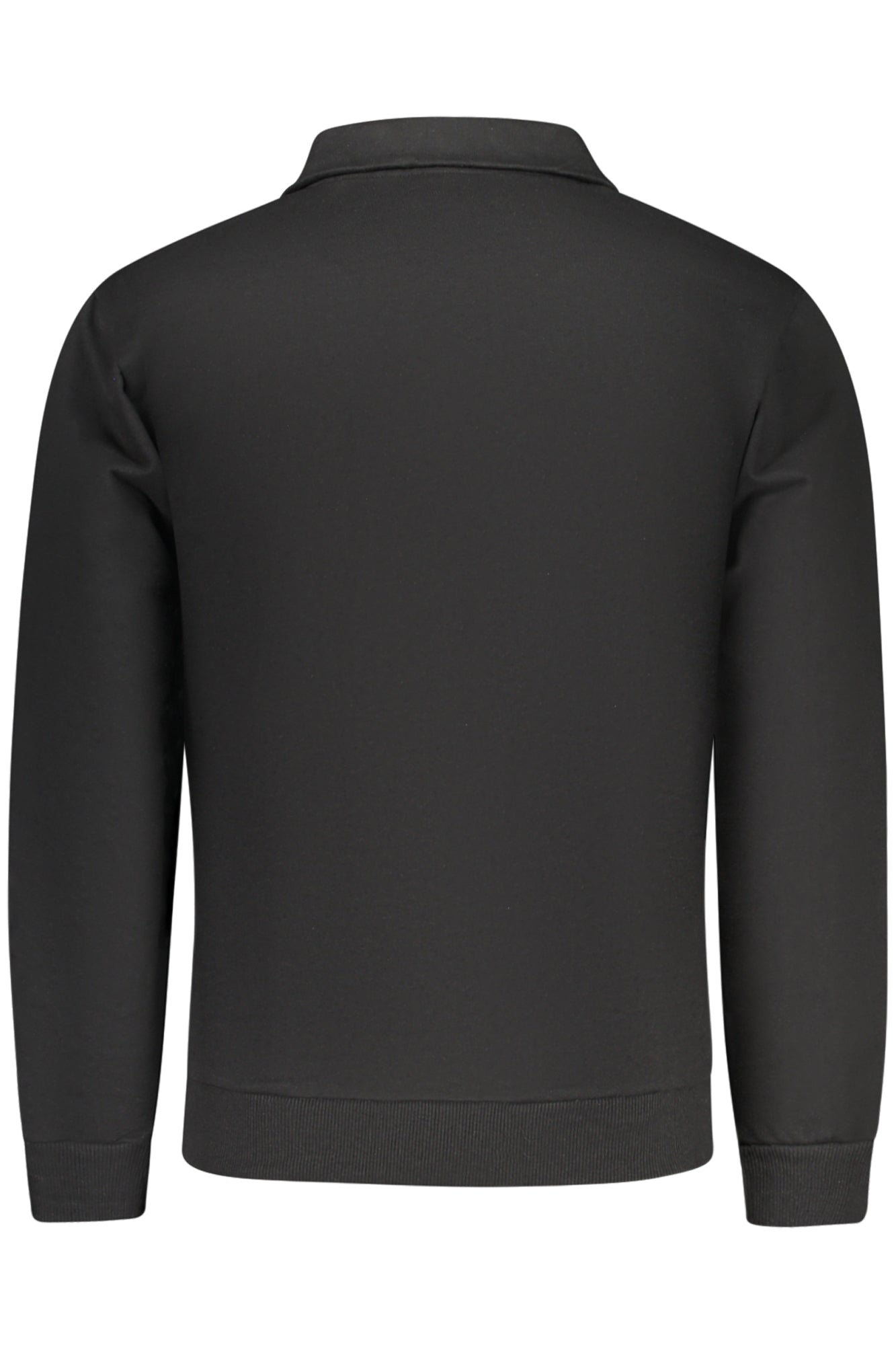 SUPERGA Herren-Sweatshirt mit Reißverschluss, schwarz
