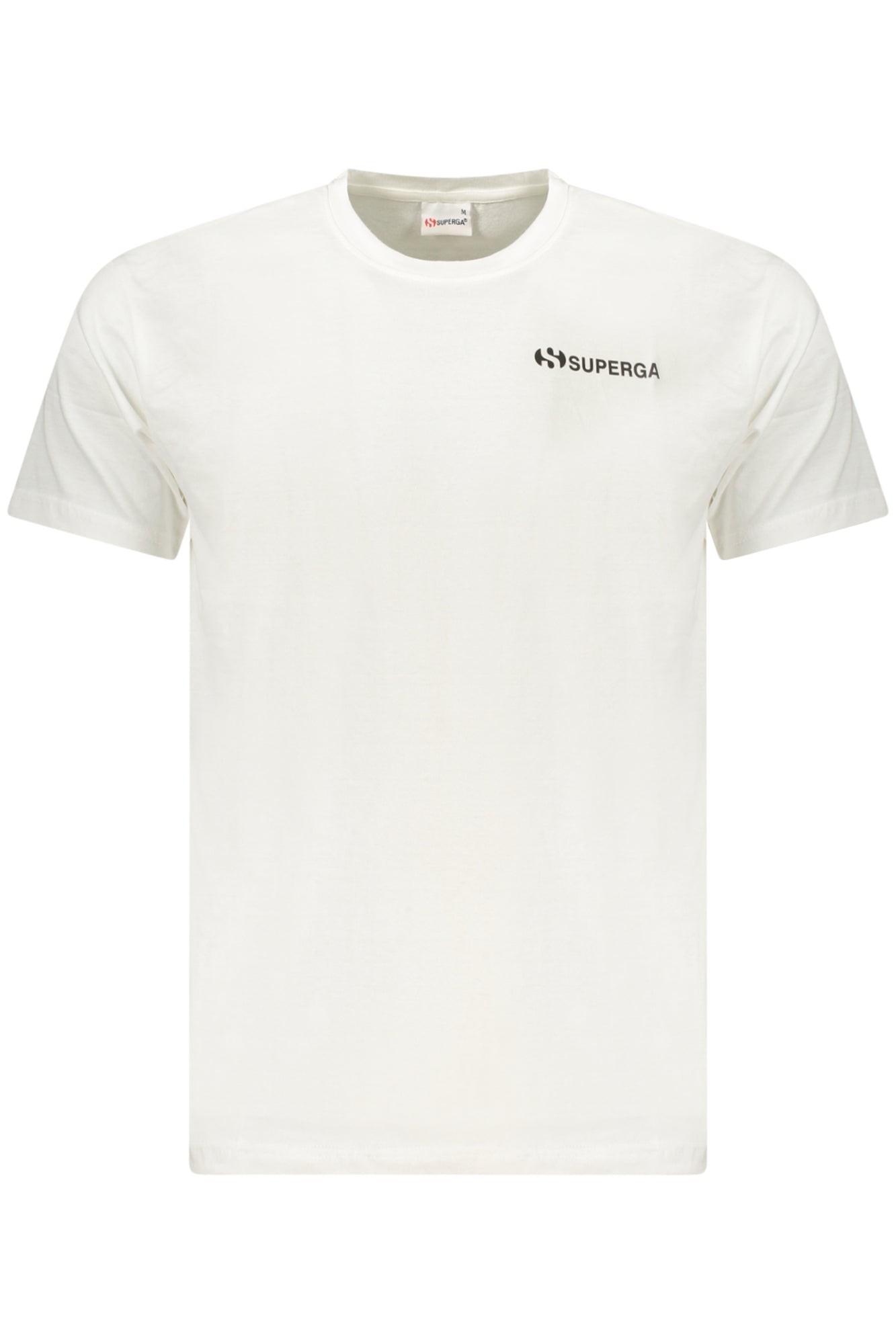 SUPERGA Herren Kurzarm-T-Shirt Weiß