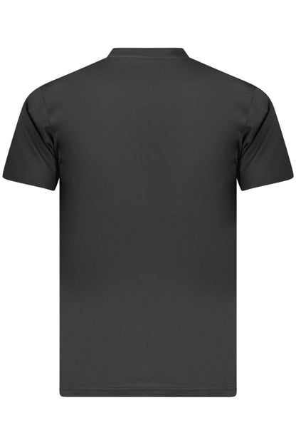 SUPERGA Herren Kurzarm-T-Shirt Schwarz