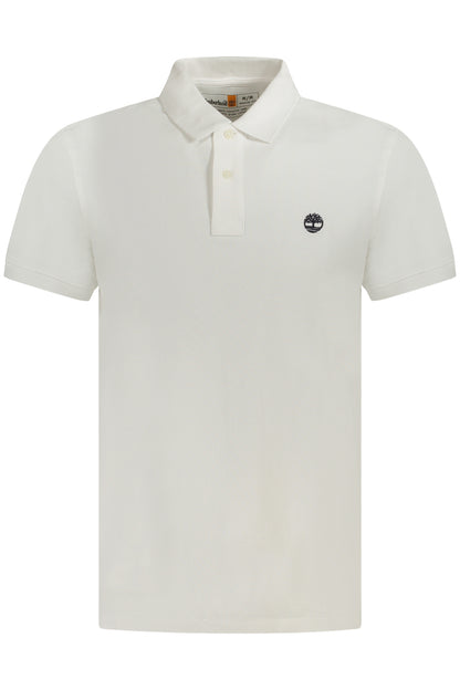 TIMBERLAND POLO KURZARM HERREN WEISS