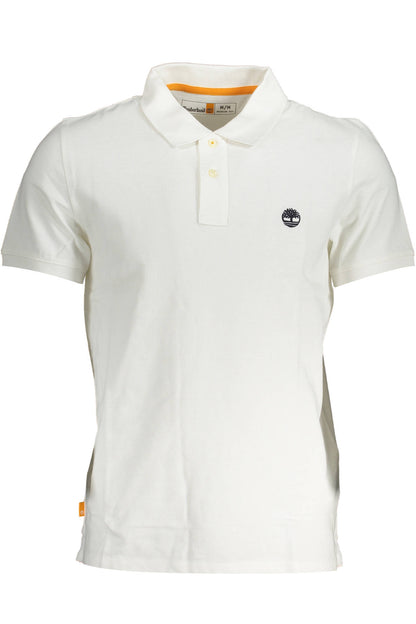 TIMBERLAND POLO KURZARM HERREN WEISS