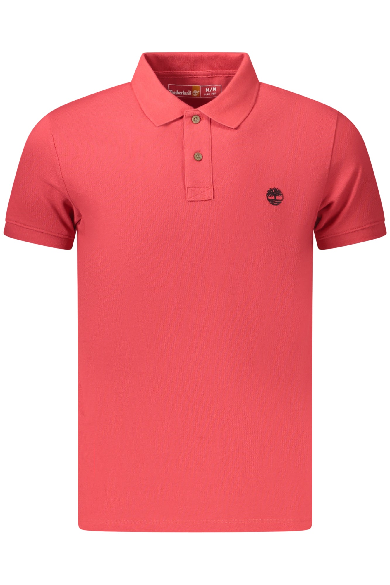 TIMBERLAND Herren-Poloshirt mit kurzen Ärmeln, Rot
