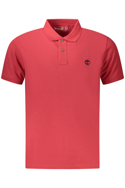 TIMBERLAND Herren-Poloshirt mit kurzen Ärmeln, Rot