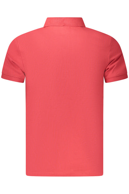 TIMBERLAND Herren-Poloshirt mit kurzen Ärmeln, Rot