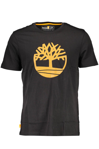 TIMBERLAND HERREN-KURZARM-T-SHIRT SCHWARZ