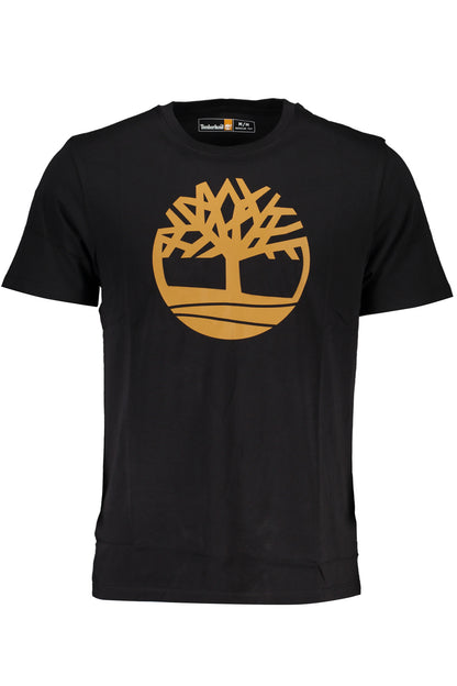 TIMBERLAND HERREN-KURZARM-T-SHIRT SCHWARZ