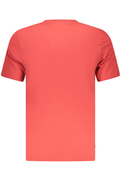 TIMBERLAND Herren-Kurzarm-T-Shirt, rot