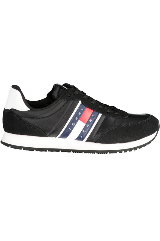 TOMMY HILFIGER SCHWARZE HERREN-SPORTSCHUHE