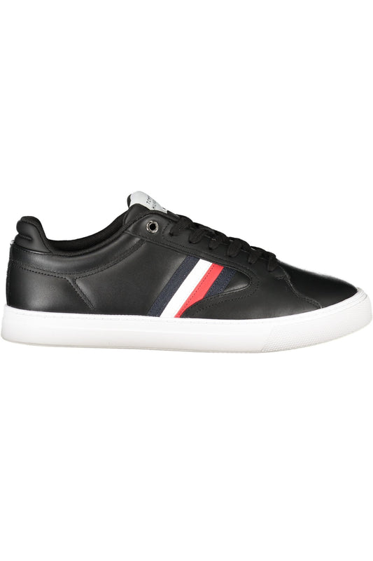 TOMMY HILFIGER HERREN SCHWARZE SPORTSCHUHE