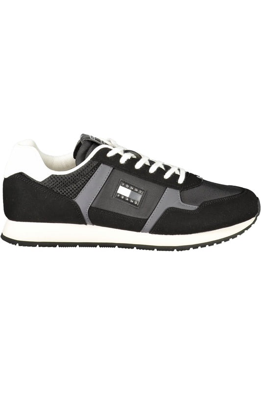 TOMMY HILFIGER HERREN SCHWARZE SPORTSCHUHE