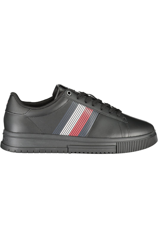 TOMMY HILFIGER SCHWARZE HERREN-SPORTSCHUHE