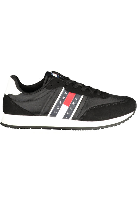 TOMMY HILFIGER HERREN-SPORTSCHUHE, SCHWARZ