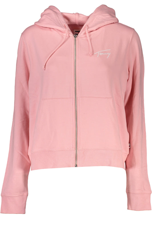 TOMMY HILFIGER ROSA REISSVERSCHLUSS-SWEATSHIRT FÜR DAMEN