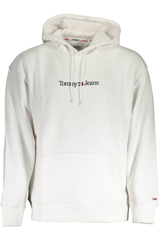 TOMMY HILFIGER HERREN-SWEATSHIRT WEISS MIT REISSVERSCHLUSS