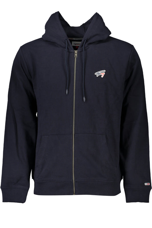 TOMMY HILFIGER HERREN-SWEATSHIRT MIT BLAUEM ZIP