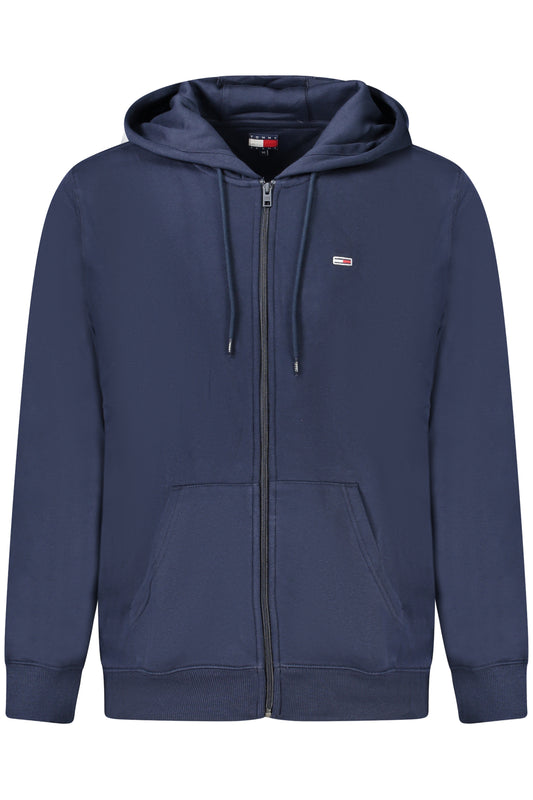 TOMMY HILFIGER HERREN-SWEATSHIRT MIT ZIP-UP BLAU