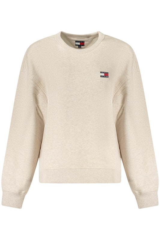 TOMMY HILFIGER SWEATSHIRT OHNE REISSVERSCHLUSS DAMEN BEIGE
