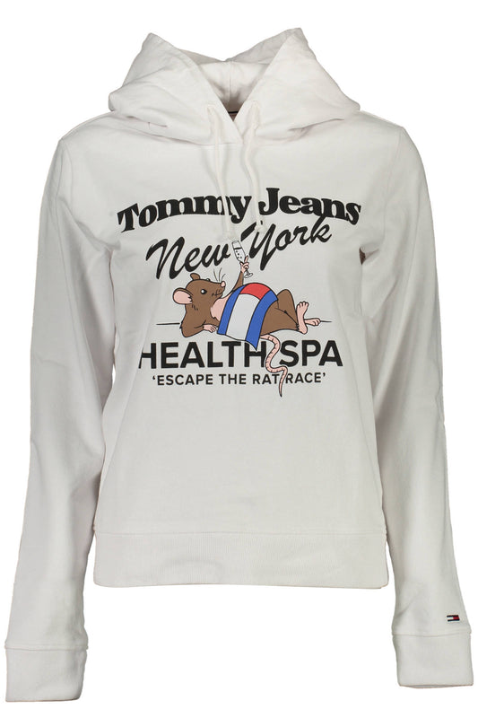 TOMMY HILFIGER SWEATSHIRT OHNE REISSVERSCHLUSS DAMEN WEISS