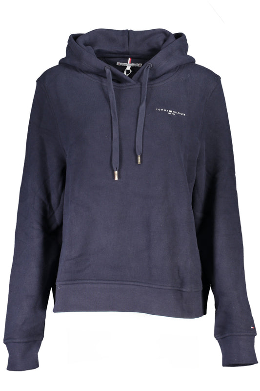 TOMMY HILFIGER DAMEN-SWEATSHIRT MIT BLAUEM REISSVERSCHLUSS