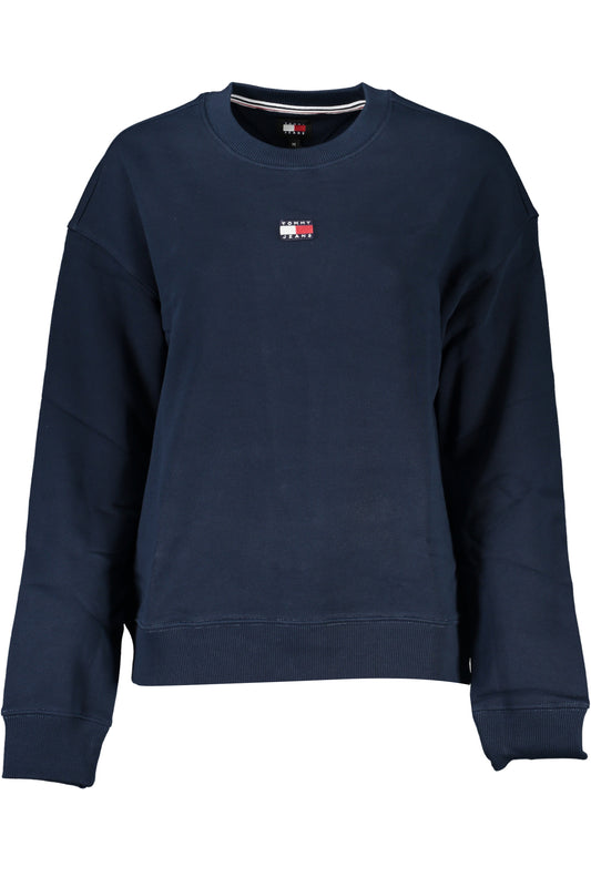 TOMMY HILFIGER DAMEN-SWEATSHIRT MIT BLAUEM REISSVERSCHLUSS