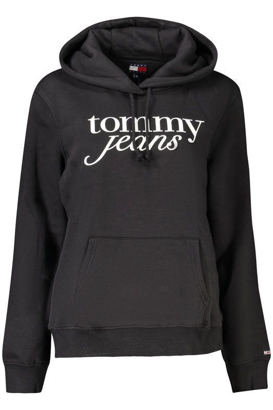 TOMMY HILFIGER SWEATSHIRT OHNE REISSVERSCHLUSS DAMEN SCHWARZ