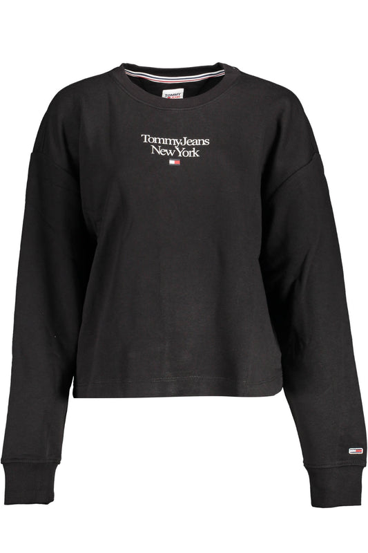 TOMMY HILFIGER SWEATSHIRT OHNE REISSVERSCHLUSS DAMEN SCHWARZ