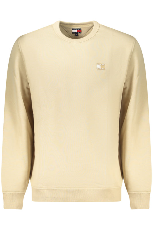 TOMMY HILFIGER HERREN-SWEATSHIRT MIT ZIP, BEIGE
