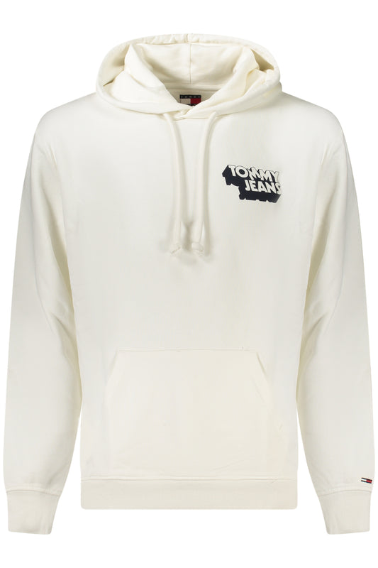 TOMMY HILFIGER HERREN-SWEATSHIRT MIT ZIP-UP WEISS