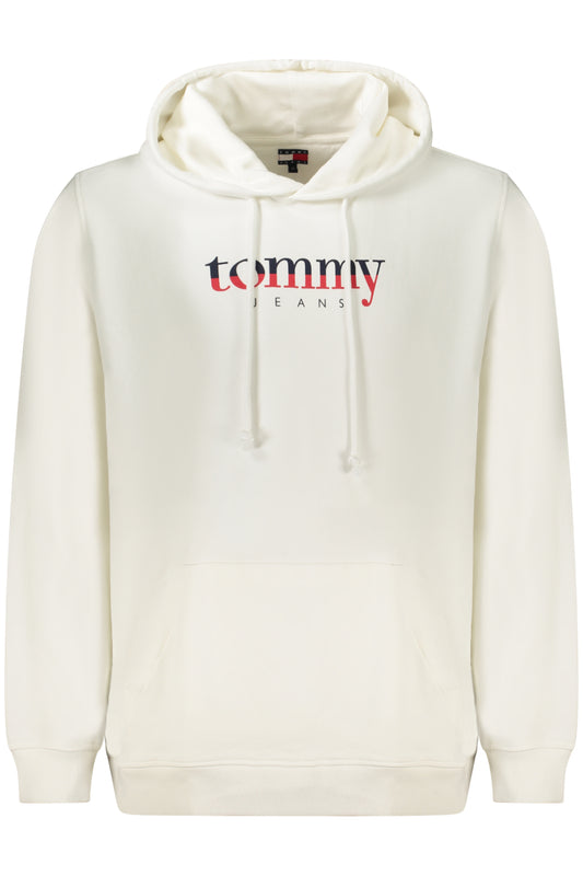 TOMMY HILFIGER HERREN-SWEATSHIRT MIT ZIP-UP WEISS
