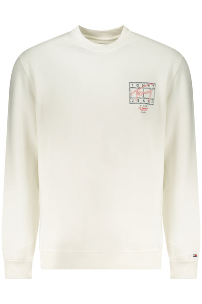 TOMMY HILFIGER HERREN-SWEATSHIRT MIT REISSVERSCHLUSS, WEISS