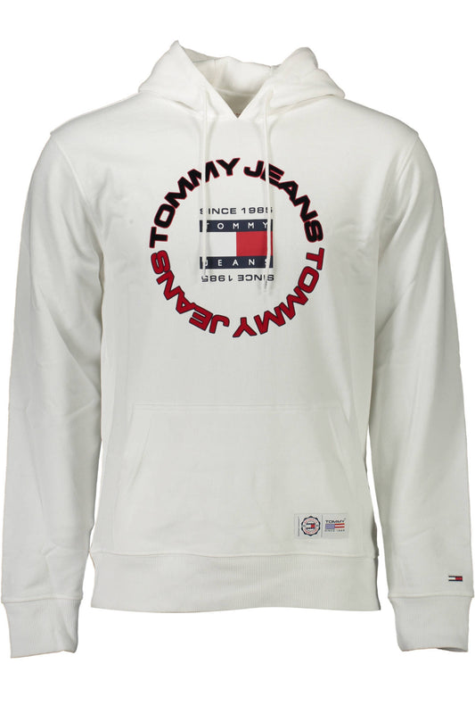 TOMMY HILFIGER HERREN SWEATSHIRT WEISS OHNE REISSVERSCHLUSS