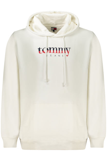 TOMMY HILFIGER HERREN-SWEATSHIRT MIT ZIP-UP WEISS
