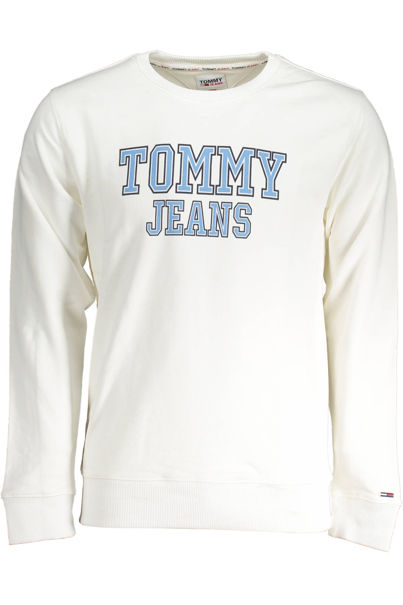 TOMMY HILFIGER HERREN SWEATSHIRT WEISS OHNE REISSVERSCHLUSS
