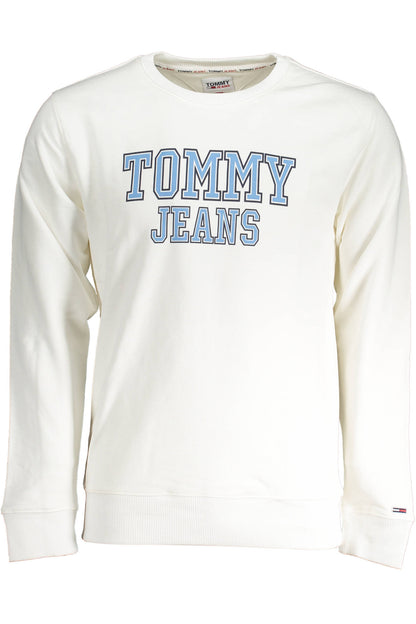 TOMMY HILFIGER HERREN SWEATSHIRT WEISS OHNE REISSVERSCHLUSS