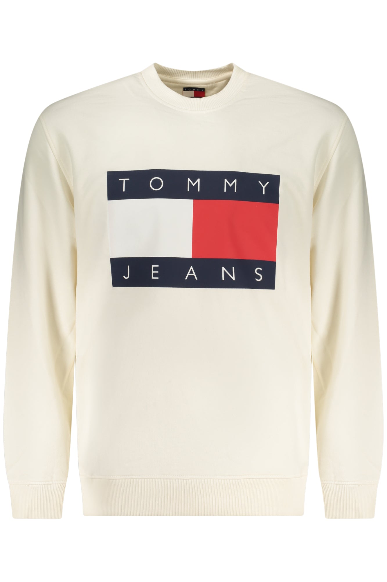 TOMMY HILFIGER HERREN-SWEATSHIRT MIT REISSVERSCHLUSS, WEISS