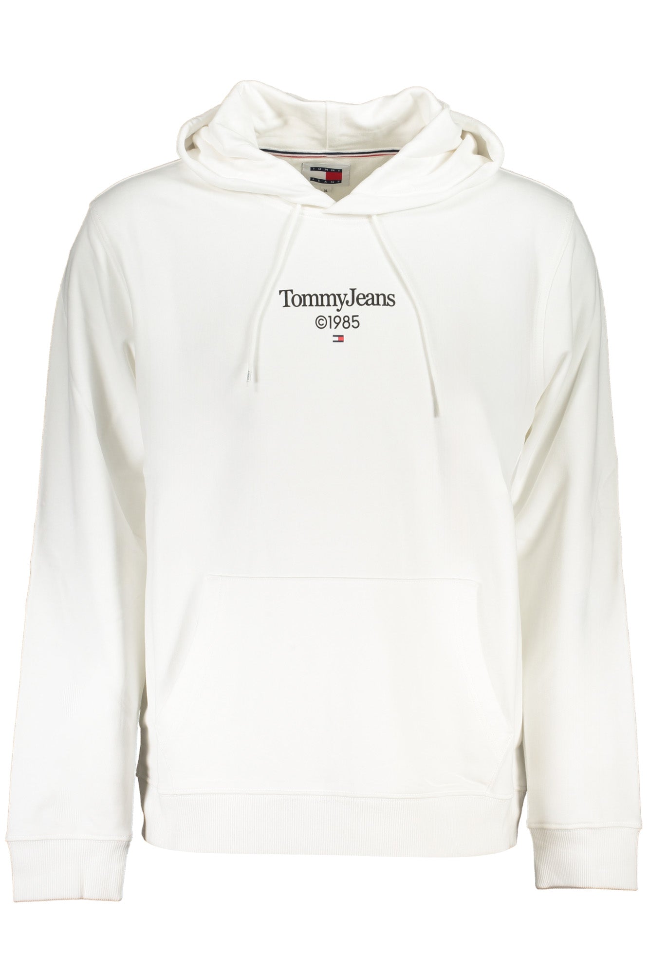 TOMMY HILFIGER WEISSES SWEATSHIRT FÜR HERREN MIT REISSVERSCHLUSS