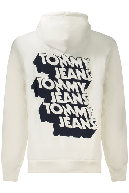 TOMMY HILFIGER HERREN-SWEATSHIRT MIT ZIP-UP WEISS