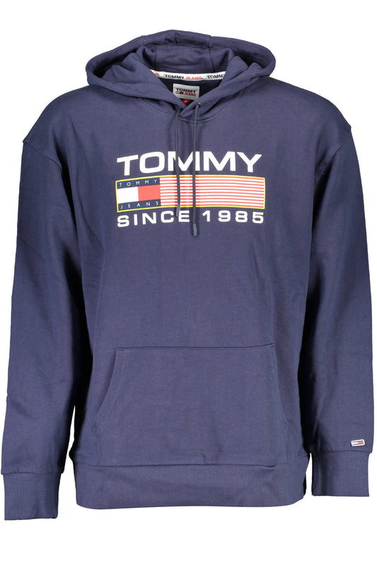 TOMMY HILFIGER HERREN SWEATSHIRT BLAU OHNE REISSVERSCHLUSS