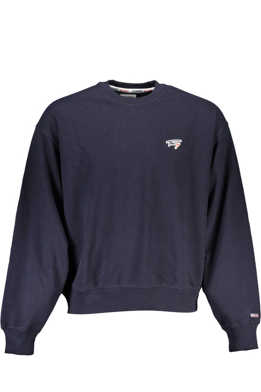 TOMMY HILFIGER HERREN-SWEATSHIRT BLAU MIT REISSVERSCHLUSS