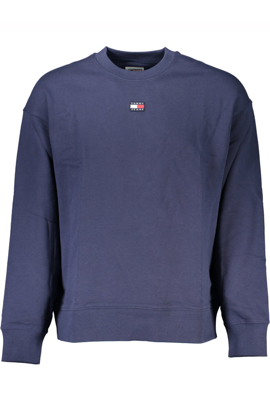 TOMMY HILFIGER HERREN-SWEATSHIRT BLAU MIT REISSVERSCHLUSS