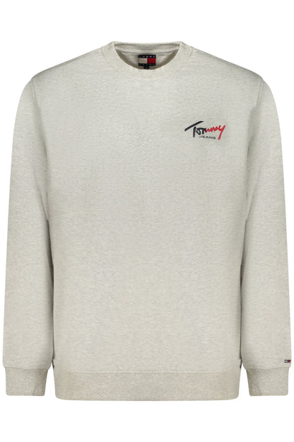 TOMMY HILFIGER Herren-Sweatshirt mit Reißverschluss, grau