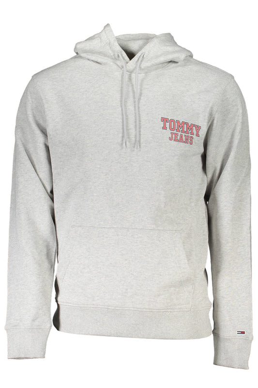 TOMMY HILFIGER HERREN-SWEATSHIRT MIT ZIP-UP GRAU