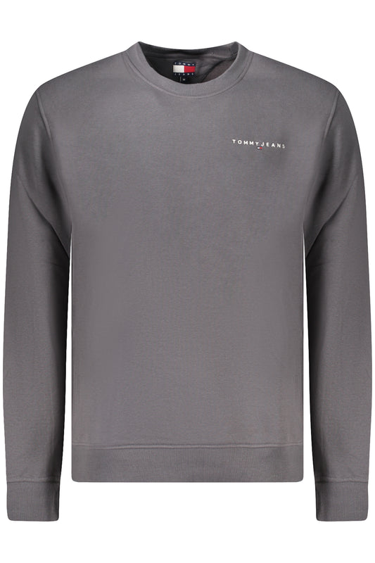 TOMMY HILFIGER HERREN-SWEATSHIRT MIT ZIP-UP GRAU