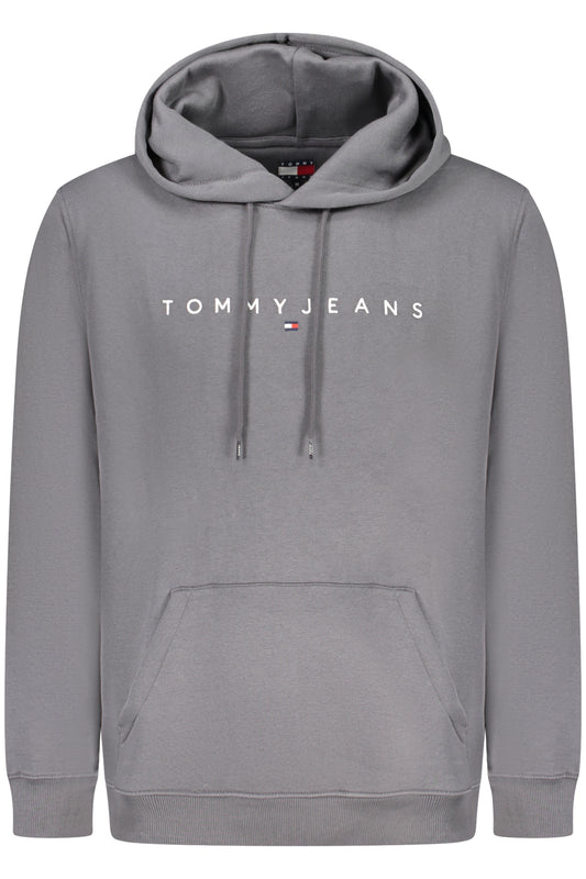 TOMMY HILFIGER HERREN-SWEATSHIRT MIT ZIP-UP GRAU