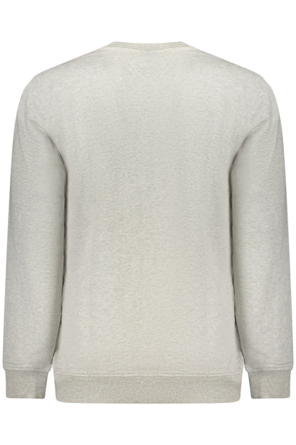 TOMMY HILFIGER Herren-Sweatshirt mit Reißverschluss, grau