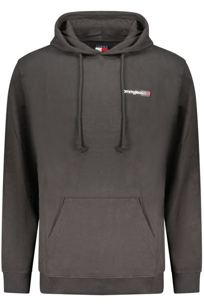TOMMY HILFIGER Herren-Sweatshirt mit Reißverschluss, schwarz