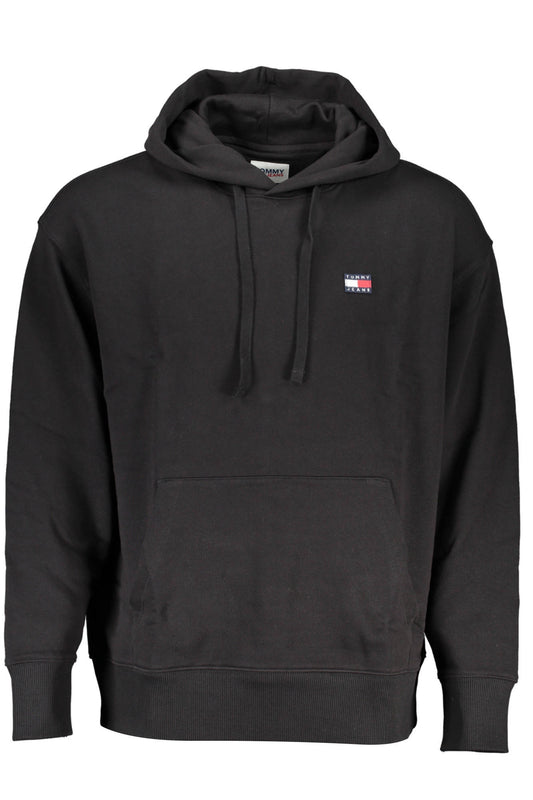 TOMMY HILFIGER SCHWARZES HERREN-SWEATSHIRT MIT REISSVERSCHLUSS