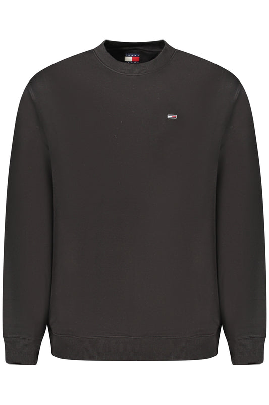 TOMMY HILFIGER HERREN-SWEATSHIRT MIT REISSVERSCHLUSS SCHWARZ