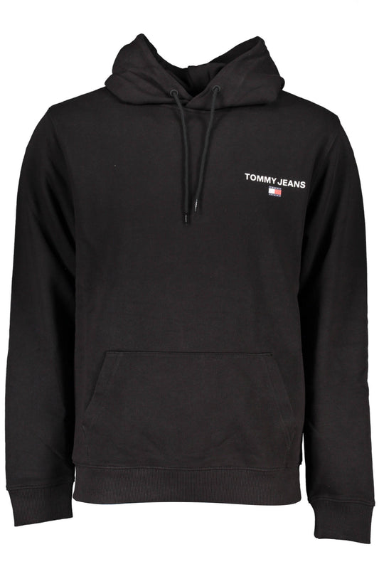 TOMMY HILFIGER SCHWARZES HERREN-SWEATSHIRT MIT REISSVERSCHLUSS